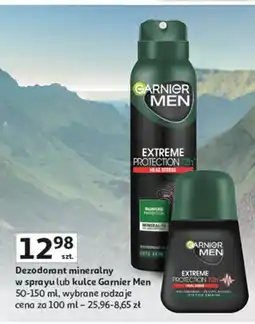 Auchan Dezodorant Garnier Men Extreme Protection oferta