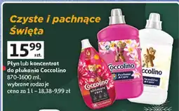 Auchan Płyn do płukania fuchsia passion Coccolino Ultimate Care oferta