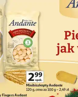 Auchan Biszkopty mini Andante oferta