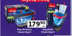 Auchan Mop płaski h2pro Vileda oferta