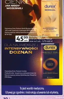 Auchan Prezerwatywy Durex Perfect Feel oferta