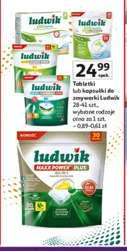 Auchan Tabletki do zmywarki ekologiczne Ludwik oferta