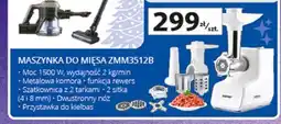 Auchan Maszynka do mięsa zmm 3512b Zelmer oferta