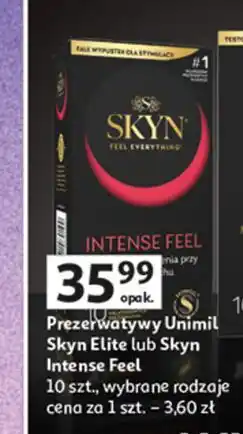 Auchan Prezerwatywy elite Skyn oferta