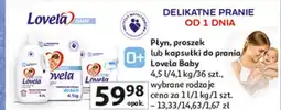 Auchan Kapsułki do prania białych i kolorowych Lovela Baby oferta