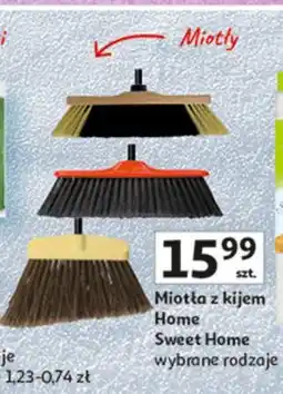 Auchan Miotła z kijem home Sweet Home oferta