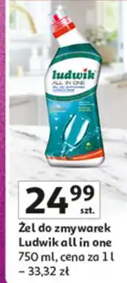 Auchan Żel do zmywarek Ludwik All In One oferta