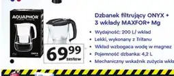 Auchan Dzbanek onyx 4.2 l + 3 wkłady b25 maxfor mg Aquaphor oferta