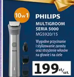 Auchan Trymer do stylizacji mg5920/15 multigroom Philips oferta