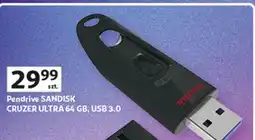 Auchan Pendrive cruzer ultra 64 gb Sandisk oferta