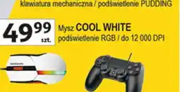 Auchan Mysz gamingowa cool white Tracer oferta