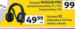Auchan Słuchawki gamezone gz x3 czarny Tracer oferta