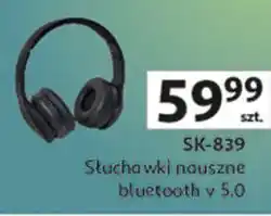 Auchan Słuchawki bezprzewodowe sk-839bx Vakoss oferta