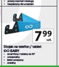 Auchan Stojak na tablet easy niebieski Exc oferta