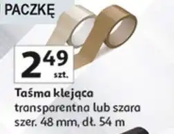 Auchan Taśma klejąca 48 mm x 54 m transparentna Delta oferta