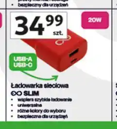 Auchan Ładowarka sieciowa slim 20w Exc oferta