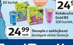 Auchan Stemple z naklejkami stitch Coolpack oferta