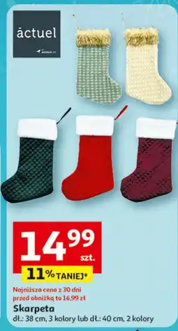Auchan Skarpeta prezentowa Actuel oferta