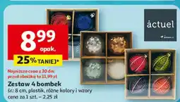 Auchan Bombki 8 cm Actuel oferta