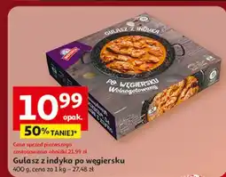 Auchan Gulasz z indyka po węgiersku Indykpol oferta