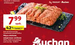 Auchan Mięso mielone wieprzowo-wołowe Auchan oferta
