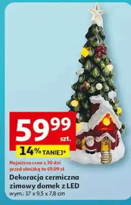 Auchan Zimowy domek led oferta