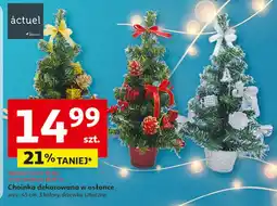 Auchan Choinka zdobiona 45 cm Actuel oferta