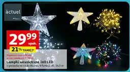 Auchan Lampki wewnętrzne 160 led Actuel oferta