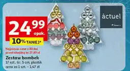 Auchan Bombki 5 cm Actuel oferta