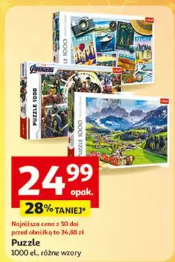 Auchan Puzzle 1000 elementów Trefl oferta