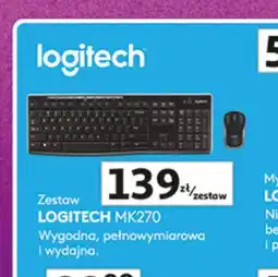 Auchan Mysz mk270 Logitech oferta