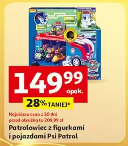Auchan Ciężarówka psi patrol Spin Master oferta