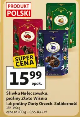 Auchan Bombonierka w puszce Solidarność Złoty Orzech oferta