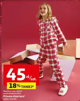 Auchan Piżama dziecęca 3-14 lat oferta
