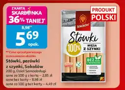 Auchan Parówki stówki Sokołów oferta