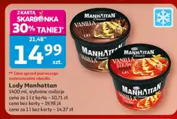 Auchan Lody strawberry & vanilla Manhattan (Nestle) oferta