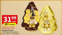 Auchan Praliny w kształcie choinki Ferrero Rocher oferta