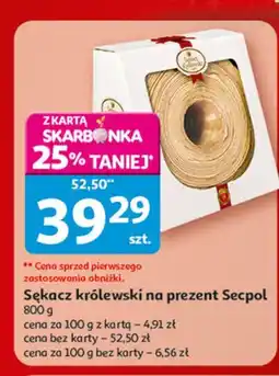 Auchan Sękacz królewski Secpol oferta