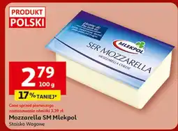 Auchan Ser mozzarella Mlekpol oferta