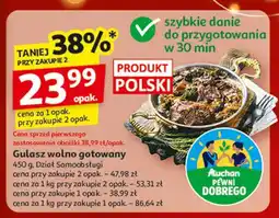 Auchan Gulasz wołowy Auchan Pewni Dobrego oferta