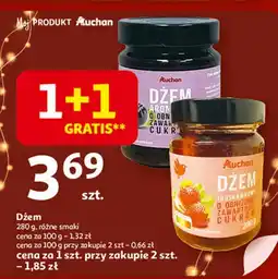 Auchan Dżem aroniowy o obniżonej zawartości cukrów Auchan Różnorodne (Logo Czerwone) oferta