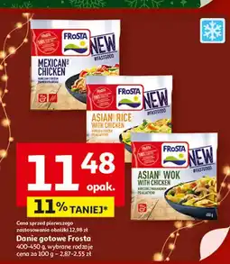 Auchan Kurczak z makaronem po azjatycku Frosta oferta
