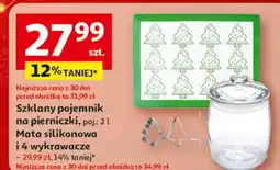 Auchan Wykrawacze + mata silikonowa oferta