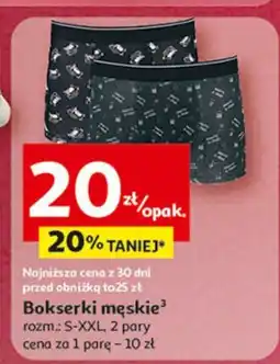 Auchan Bokserki męskie rozm. s-xxl oferta