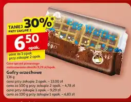 Auchan Gofry o smaku orzechów laskowych Tresors oferta