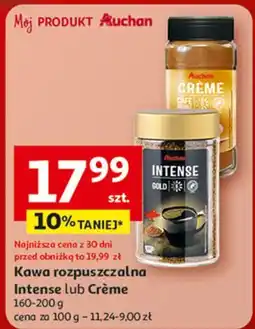 Auchan Kawa creme Auchan oferta