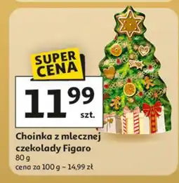 Auchan Choinka z mlecznej czekolady Figaro Idc oferta