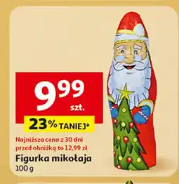 Auchan Mikołaj z czekolady oferta