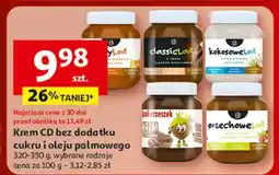 Auchan Krem orzechowy król orzeszek Cd Miody I Kremy oferta
