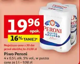 Auchan Piwo Peroni Nastro Azzurro oferta